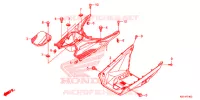 MARCHE PIEDS pour Honda BEAT 110 PGMFI 2019