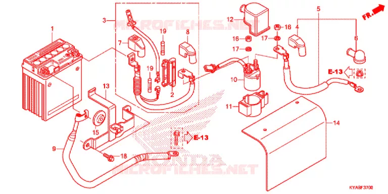 BATTERIE Honda MOTO 150 TMX 2023  GL150J