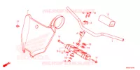 GUIDON   TE DE FOURCHE pour Honda CRF 250 R 2022