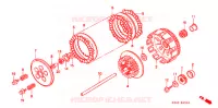 EMBRAYAGE pour Honda CR 125 R 1991