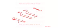 OUTIL pour Honda CR 125 R 1991
