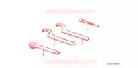 OUTIL pour Honda CR 125 R 1993