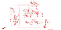 PEDALE   KICK pour Honda CR 125 R 1993