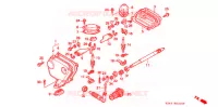 SOUPAPE D'ECHAPPEMENT pour Honda CR 125 R 1993