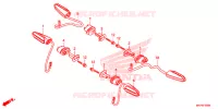 CLIGNOTANT pour Honda CB 500 X ABS 2022