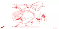 SELLE pour Honda CB 500 X ABS 2022