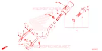 SILENCIEUX D'ECHAPPEMENT pour Honda CRF 125 F BIG WHEELS 2022