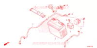 BATTERIE pour Honda CRF 125 F 2022