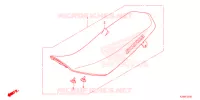 SELLE pour Honda CRF 125 F 2022