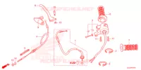 LEVIER DE GUIDON   CABLE   COMMODO pour Honda CRF 50 2022