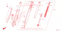 FOURCHE pour Honda SUPER CUB 125 ABS 2023