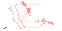 COMMODOS   POIGNEES   CABLES pour Honda SUPER CUB 125 2023