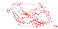 SILENCIEUX D'ECHAPPEMENT pour Honda CB 500 F ABS 2022
