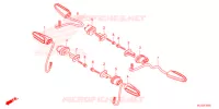 CLIGNOTANT pour Honda AFRICA TWIN 1100 DCT ADVENTURE 2022