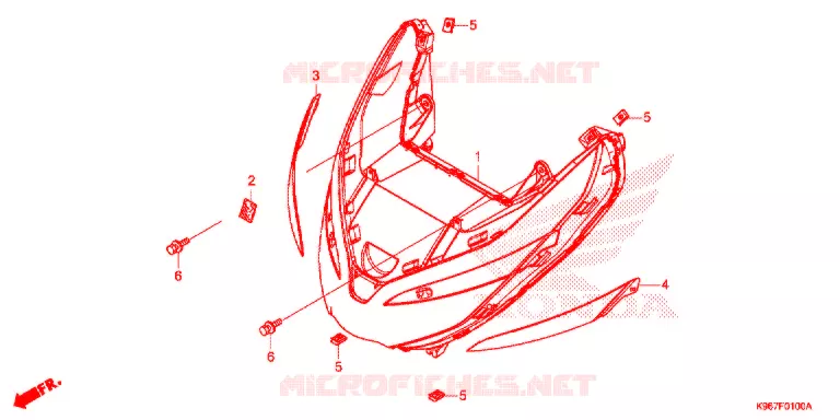 PHARE Honda SCOOTER 125 PCX 2019  WW125AK