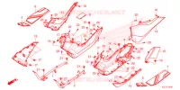 MARCHE PIEDS pour Honda ADV 350 HSVCS AVEC TOP CASE 2022