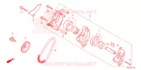 POMPE A HUILE pour Honda ADV 350 HSVCS AVEC TOP CASE 2022