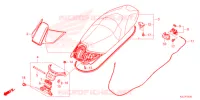 SELLE pour Honda ADV 350 HSVCS AVEC TOP CASE 2022