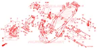 CADRE pour Honda ADV 350 2022