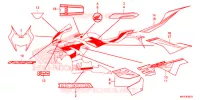 AUTOCOLLANTS pour Honda CBR 1000 RR SP BREMBO 2022