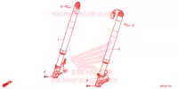 FOURCHE pour Honda CBR 1000 RR SP BREMBO 2022