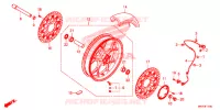 ROUE AVANT pour Honda CBR 1000 RR SP BREMBO 2023