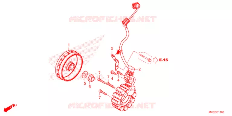 ALTERNATEUR Honda MOTO 450 CRF 2021  CRF450RXM