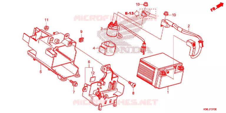 BATTERIE Honda SCOOTER 150 WINNER 2020  FS150FAL_V