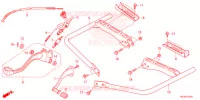 PEDALE   REPOSE PIED pour Honda FOURTRAX 420 RANCHER 4X4 AT DCT EPS 2022