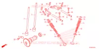 ARBRE A CAMES   SOUPAPE pour Honda FOURTRAX 420 RANCHER 4X4 AT DCT EPS 2022