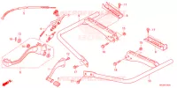 PEDALE   REPOSE PIED pour Honda FOURTRAX 420 RANCHER 4X4 AT DCT EPS 2022