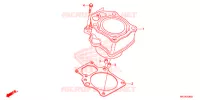 CYLINDRE pour Honda FOURTRAX 420 RANCHER 4X4 AT IRS EPS ESP 2022