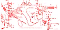 LEVIER DE GUIDON   CABLE   COMMODO pour Honda FOURTRAX 420 RANCHER 4X4 AT IRS EPS ESP 2022