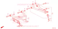 TRIANGLES AVANT pour Honda FOURTRAX 420 RANCHER 4X4 Manual Shift 2022
