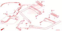 PEDALE   REPOSE PIED pour Honda FOURTRAX 420 RANCHER 4X4 Manual Shift 2022