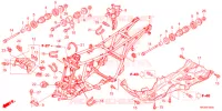 CADRE pour Honda FOURTRAX 420 RANCHER 4X4 Manual Shift 2022