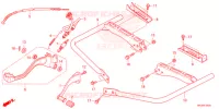 PEDALE   REPOSE PIED pour Honda FOURTRAX 420 RANCHER 4X4 Manual Shift 2022