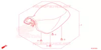 SELLE pour Honda FOURTRAX 420 RANCHER 2X4 BASE 2022