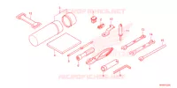 OUTIL pour Honda FOURTRAX 520 FOREMAN RUBICON 4X4 AT DCT EPS DELUXE 2022