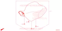 SELLE pour Honda FOURTRAX 520 FOREMAN RUBICON 4X4 AT DCT EPS DELUXE 2022