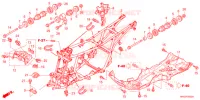 CADRE pour Honda FOURTRAX 520 FOREMAN 4X4 ES PS 2022