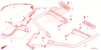 PEDALE   REPOSE PIED pour Honda FOURTRAX 520 FOREMAN 4X4 ES PS 2022