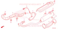 SILENCIEUX D'ECHAPPEMENT pour Honda FOURTRAX 520 FOREMAN 4X4 ES PS 2022