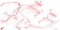 PEDALE   REPOSE PIED pour Honda FOURTRAX 520 FOREMAN 4X4 EPS 2022