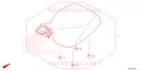 SELLE pour Honda FOURTRAX 520 FOREMAN 4X4 EPS 2022
