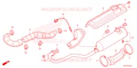 SILENCIEUX D'ECHAPPEMENT pour Honda FOURTRAX 520 FOREMAN 4X4 EPS 2022