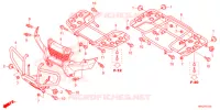 SUPPORT pour Honda FOURTRAX 520 FOREMAN 4X4 EPS 2022