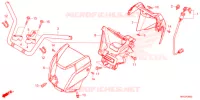 GUIDON pour Honda FOURTRAX 520 FOREMAN 4X4 EPS 2022