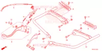 PEDALE   REPOSE PIED pour Honda FOURTRAX 520 FOREMAN 4X4 EPS 2022