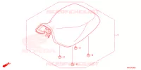 SELLE pour Honda FOURTRAX 520 FOREMAN 4X4 EPS 2022
